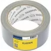 RAADHUIS szövet ragasztószalag, 50 mm x 50 m, ezüst javítószalag, kézzel szakítható – 1 tekercs (RD-351312)