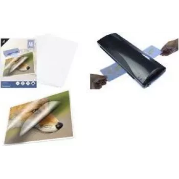 KANGARO K-16009 laminálófólia A4 fényes 250 mikron (2x125) 216x303 mm - 1 darab