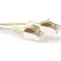 ACT elefántcsont 3m S/FTP CAT6A Snagless patchkábel (FB6003)