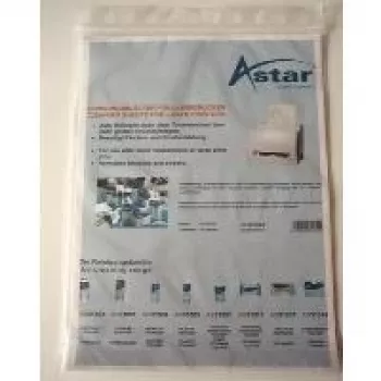 ASTAR AS31023 tisztítólapok lézernyomtatókhoz, 10 darabos csomag, A4, eltávolítja a tonert és a port