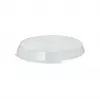 PAPSTAR Circulware kerek átlátszó fedél tálakhoz, polipropilén 30% ásványi töltőanyaggal, 180 mm, 1 darab 97020