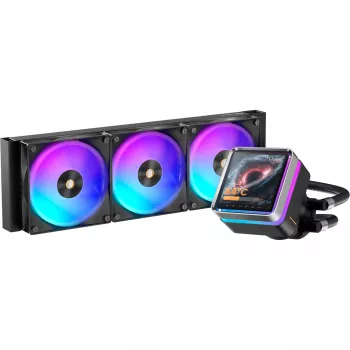 Ocypus Sigma L36 EX ARGB fekete 360mm-es folyadékhűtés CPU-hoz