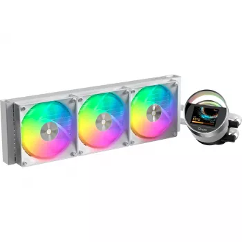 Ocypus Sigma L36 ARGB fehér 360mm-es folyadékhűtés CPU-hoz