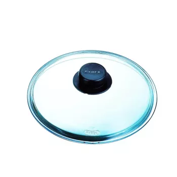 PYREX üvegfedél 24 cm, boroszilikát üveg