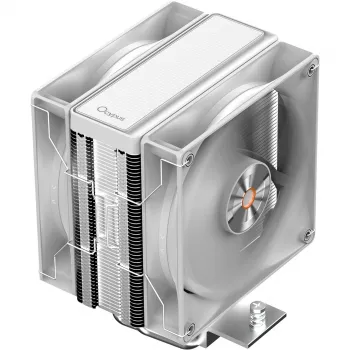 Ocypus Delta A40 Elite kétventilátoros fehér 120 mm-es CPU-léghűtő