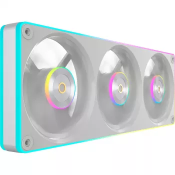 Ocypus Sigma F36 ARGB 365 mm hármas ventilátor egyedi kerettel, fehér