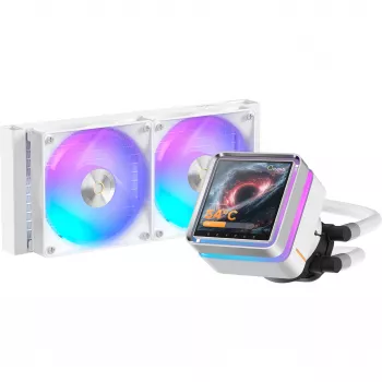 Ocypus Sigma L24 EX ARGB fehér 240mm-es folyadékhűtés CPU-hoz
