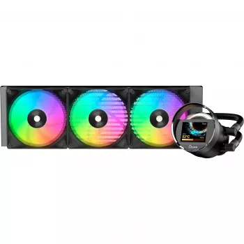 Ocypus Sigma L36 ARGB fekete 360mm-es AIO folyadékhűtés CPU-hoz