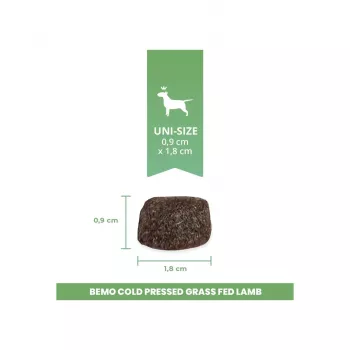 BEMO hidegen sajtolt száraz kutyaeledel legelőn tartott juhok bárányhúsával 1kg