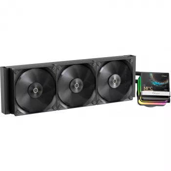 Ocypus Sigma L36 PRO AIO folyadékhűtéses CPU-hűtő 360mm ARGB fekete