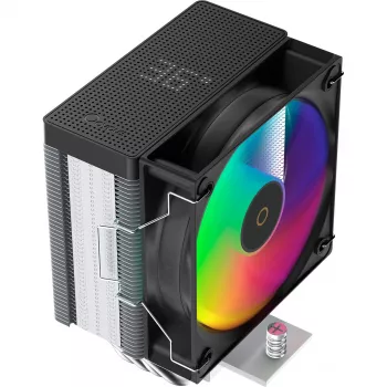 Ocypus Gamma A40 ARGB digitális CPU-léghűtő, 100 mm, fekete
