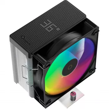 Ocypus Gamma A40 ARGB digitális CPU-léghűtő, 100 mm, fekete