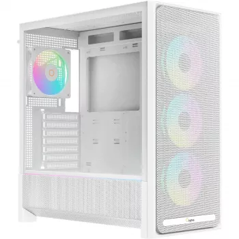 Ocypus Delta C70 ARGB fehér panorámaüveges mid-tower PC-ház