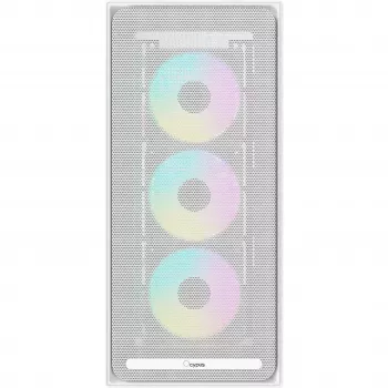Ocypus Delta C70 ARGB fehér panorámaüveges mid-tower PC-ház