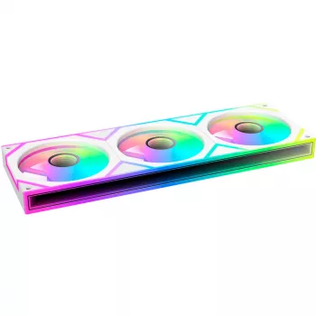 OCYPUS Gamma F36 ARGB fehér reverse 360mm AIO folyadékhűtéses CPU-hűtő