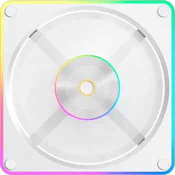 OCYPUS Sigma F12 ARGB 120 mm-es házventilátor – fehér