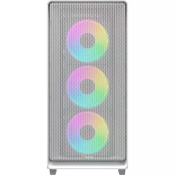 Ocypus Gamma C60 ARGB fehér mid-tower ház edzett üveggel