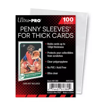Ultra Pro Soft kártyatartó tasakok 100x152 mm (100 darabos csomag) 157325