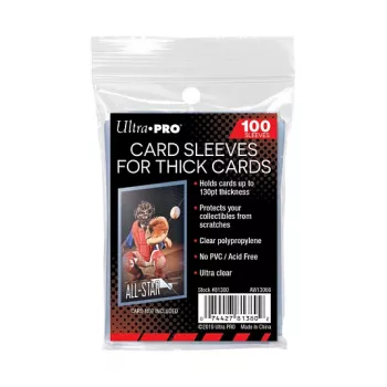 Ultra Pro Soft kártyatartó tasakok 100x152 mm (100 darabos csomag) 157325