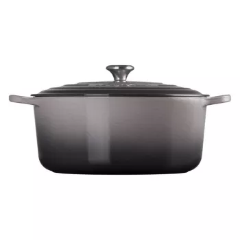 LE CREUSET öntöttvas kerek sütőedény 34 cm 12 l szürke