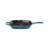 Le Creuset Cast Iron Square Grill Pan 26x26cm Blue
