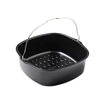 PYREX fém sütőlemez légkeveréses fritőzhöz 22x21x7,5cm