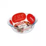 PYREX üvegtároló légkeveréses fritőzhöz Ø18cm/1L