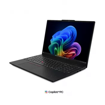 Lenovo ThinkPad T16 G5 Ultra 5 325 16,0 inch WUXGA IPS 400 nits tükröződésmentes 32GB LPDDR5X-6800 512GB SSD Intel grafikus 75Wh 5MP+IR kamera Windows 11 Pro fekete 3 év helyszíni + ThinkPad Essential Plus 16 hátizsák