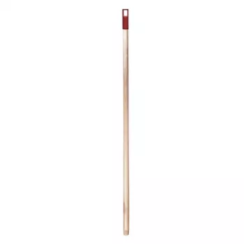 YORK fa nyelél 120 cm LUX – pótnyél seprűhöz, gereblyéhez, kapához, természetes fa, 28 mm átmérő