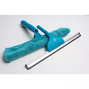 YORK ablaklehúzó 32 cm kék/szürke