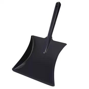 YORK fém szemétlapát gumi éllel és ergonomikus fogantyúval 220 mm