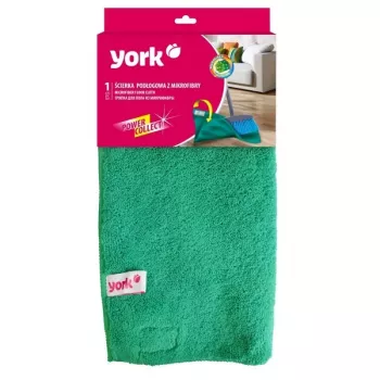 YORK PowerCollect mikroszálas padlótisztító kendő 50x60 cm kék
