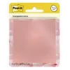 3M Post-it átlátszó jegyzetblokk kék, 36 lap, 76 x 76 mm 7100394468