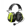 3M Peltor WS Alert X MRX21A3WS7 Bluetooth hallásvédő fejhallgató FM-rádióval, fejpántos, SNR 31 dB, fekete/sárga