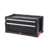 KETER DIY szerszámosláda 2 fiókkal, 56,2 x 28,9 x 26,2 cm, fekete/piros