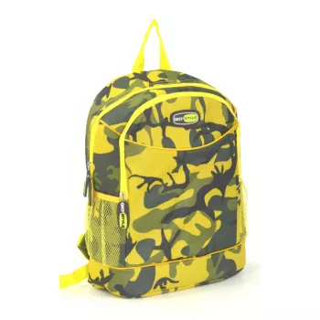GIOSTYLE Camouflage hűtőhátizsák, vegyes fukszia/kék/sárga/fehér
