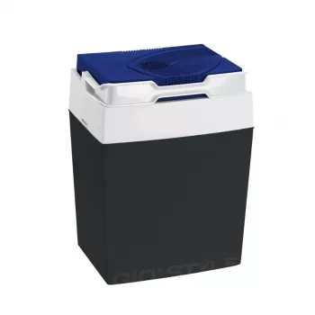 GIOSTYLE Brio 30 / 12V sötétszürke-piros/kék elektromos hűtőláda