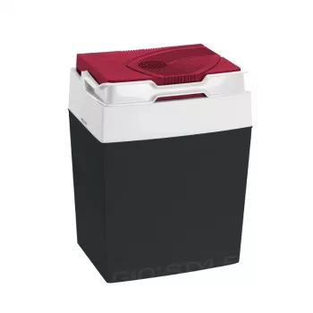 GIOSTYLE Brio 30 / 12V sötétszürke-piros/kék elektromos hűtőláda