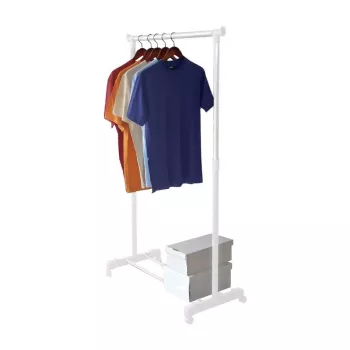 ORDINETT Deluxe ruhafogas fehér 88x43x98-175cm