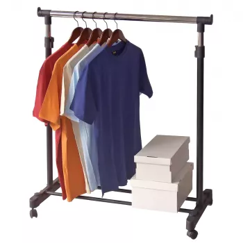 ORDINETT Deluxe ruhafogas fehér 88x43x98-175cm
