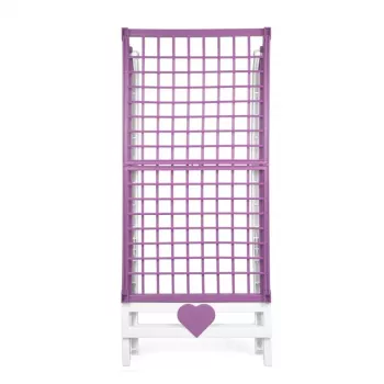 GIOSTYLE Love szárítógép fehér/lila 8 kg kondenzációs szárítógép