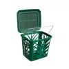 BIOBAG biológiai hulladékgyűjtő MaxAir 7L 24x19,7x20,5cm zöld