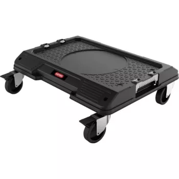KETER DIY Connect szállítókocsi 55,7x43,7x16,4 cm, fekete/piros, IP54, 30 kg teherbírás