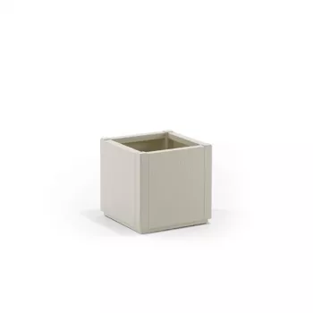 STEFANPLAST Flower Box Square Ethica 36x36x35 cm White