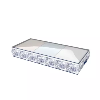 ORDINETT ruhadoboz 100x45x15cm Kyoto antracit