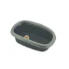 STEFANPLAST macskaalom-tálca Sprint 10 43x31x14 cm szürke/zöld