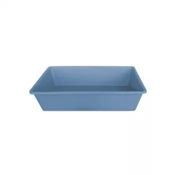 STEFANPLAST macskaalom-tálca 40x30x10 cm kék