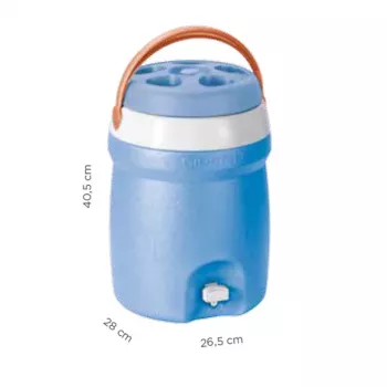 GIOSTYLE termosz 10,75L Fiesta 10 kék-narancs