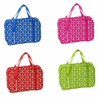 GIOSTYLE Stars hőtáska-ebédtartó 12 vegyes piros zöld kék pink
