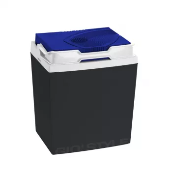 GIOSTYLE Brio 26 / 12V sötétszürke-piros/kék elektromos hűtőláda